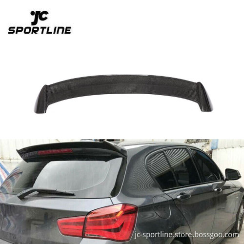 Carbon Fiber Rear Roof Spoiler Window Wing for BMW 1Series F20 118i 135i (2012-2018)